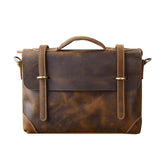Apex Brown Leather Bag